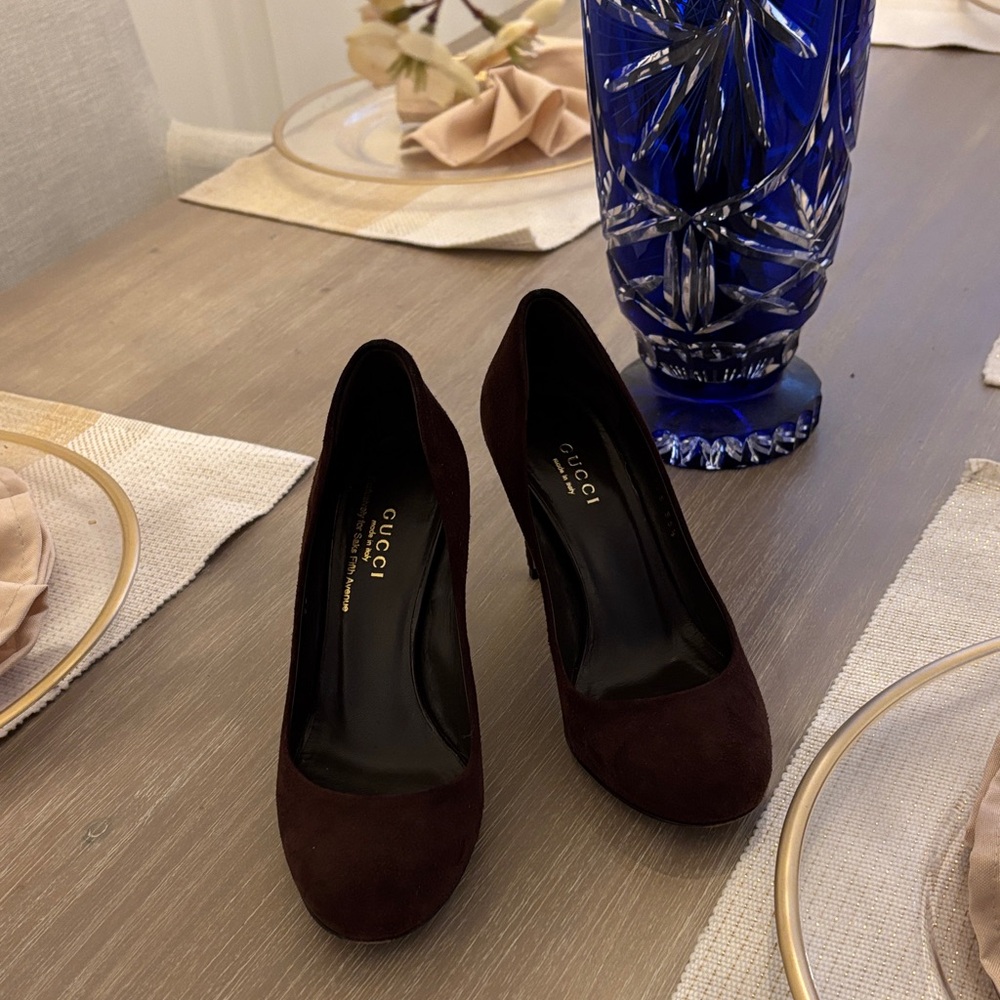 Gucci Women's Dark Brown Heels